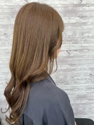 ロング 🌻透明感カラー🌻 阿井希良梨のヘアスタイル