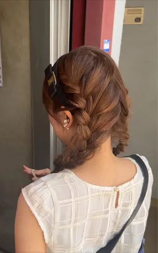 ロング ヘアアレンジ 山室 敬義のヘアスタイル