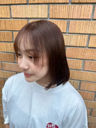 ミディアム 藤原 脩のヘアスタイル