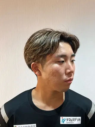 ショート メンズ 木村温人 カットモデル募集中のヘアスタイル