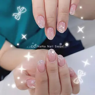 ネイル 💎CC・NaNa 韓国風ネイル🌙Cのネイルデザイン