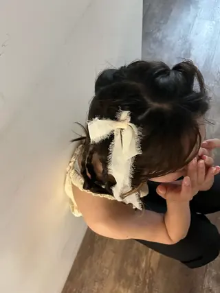 ヘアアレンジ マツエク・マツパ elena byartefice所属・安達 萌花のヘアスタイル