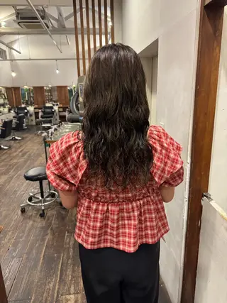 ロング パーマ MOK大阪梅田店 Asahiのヘアスタイル