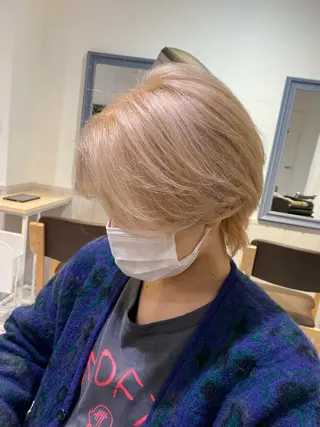 カラー メンズ 伊藤 歩のヘアスタイル