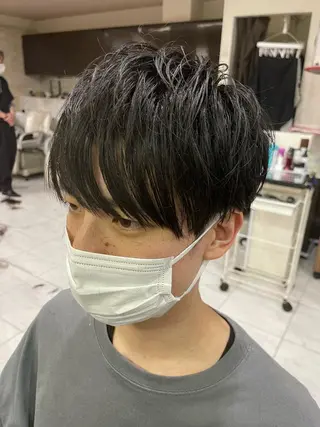 ショート メンズ ❄️メンズカット 落合諒❄️のヘアスタイル