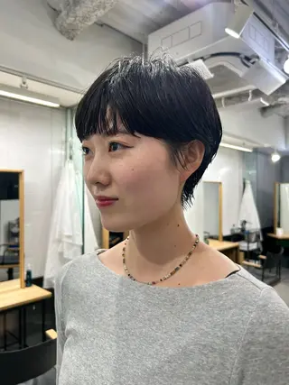 ショート パーマ nishihama nanaのヘアスタイル