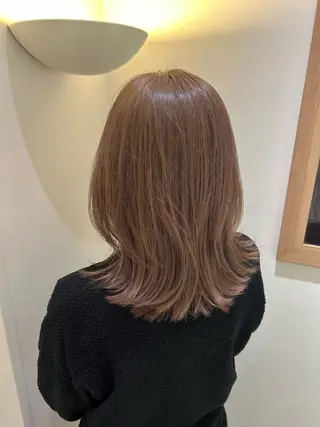 ミディアム カラー 外国人風ヘア/ 髪質改善/ayacaのヘアスタイル