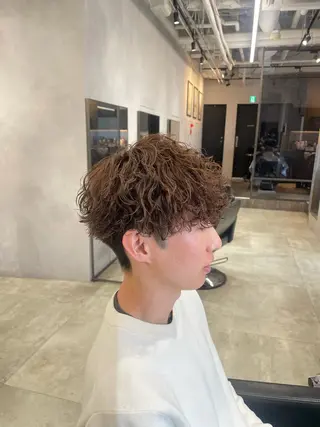 ショート パーマ メンズ メンズ特化🔥 金子直斗のヘアスタイル