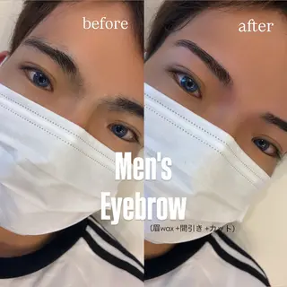 メンズ アイブロウ Lino🎀 天文館のマツエク・マツパデザイン