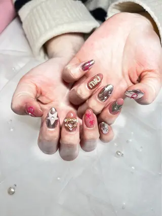 ネイル Fairyフェアリーネイルサロン所属・Nail Hibi サロンのネイルデザイン