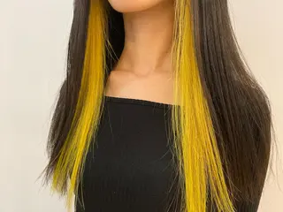 ロング カラー 加藤 利基のヘアスタイル