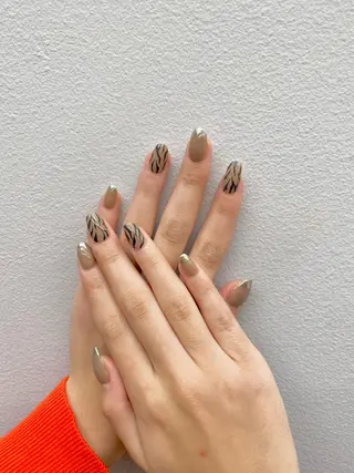 ネイル 京都レイヤーカット/ 縮毛矯正/羽柴りくのヘアスタイル