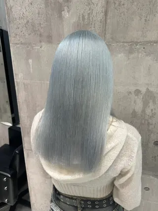 セミロング カラー ハイトーンレイヤー 🦋🌷Shuriのヘアスタイル