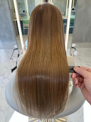 ロング Lond　luce心斎橋所属・✨縮毛矯正✨レイヤー ホウダカズヒロのヘアスタイル