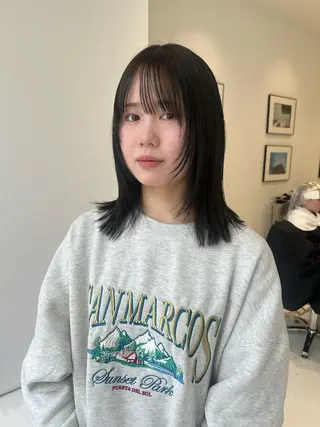 ミディアム Nought所属・cono noughtのヘアスタイル
