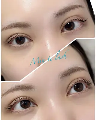 マツエク・マツパ ミントラッシュ郡山桑野所属・Min teLash eye listのマツエク・マツパデザイン