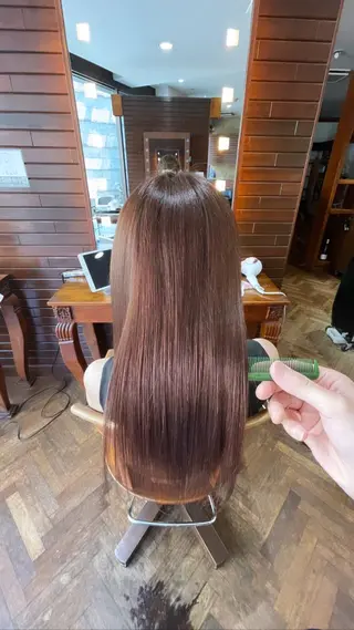 セミロング stylist YUTOのヘアスタイル