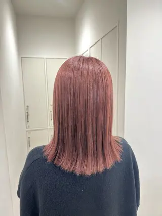 ミディアム カラー 🪐レイヤー/美髪 カラー/加野彩果🪐のヘアスタイル