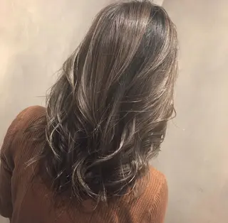 ロング カラー 縮毛矯正⭐️ 桜場裕一のヘアスタイル