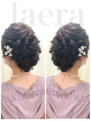 ヘアアレンジ laera.gtd SATOのヘアスタイル