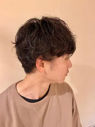 パーマ メンズ コマツリサ ROCCO eastのヘアスタイル