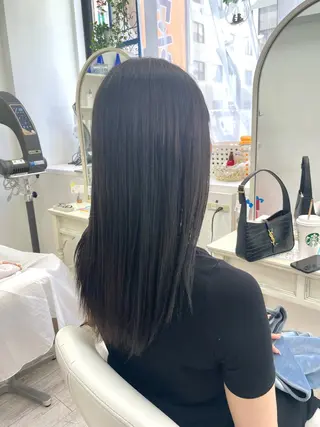 ロング 新籾 尚哉のヘアスタイル