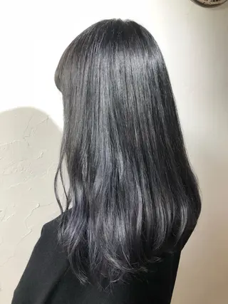 ミディアム カラー ヘアアレンジ 遠藤 拓馬のヘアスタイル