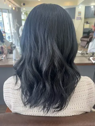 カラー 戸川 紗良のヘアスタイル