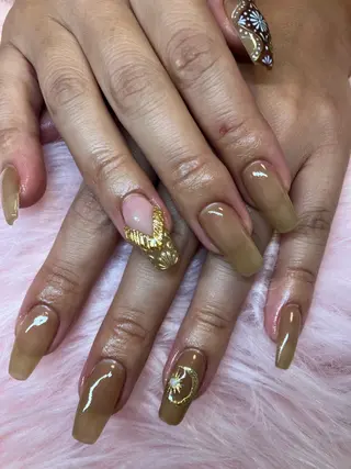 ネイル rukianail 新里のネイルデザイン