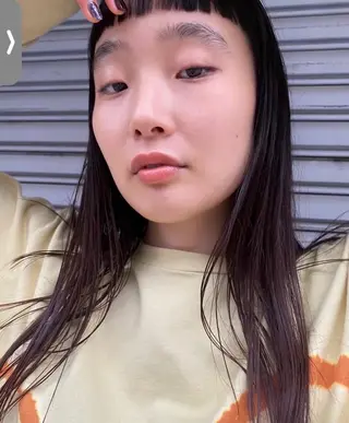 ロング カラー 池田 蓮のヘアスタイル