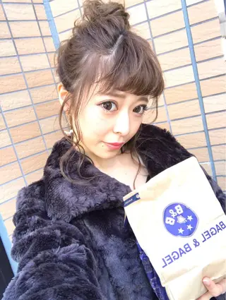 ミディアム ヘアアレンジ ai あいのヘアスタイル