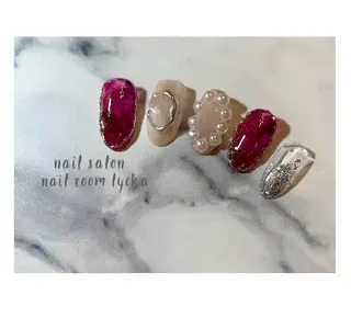 ネイル ﾈｲﾙﾙｰﾑﾘｯｶ 𝐦𝐚𝐲𝐮のネイルデザイン