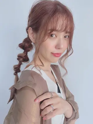 ヘアアレンジ カラー ⭐️迫田 ゆう⭐️のヘアスタイル