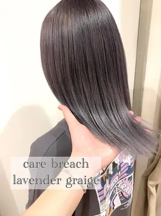 ミディアム カラー パーマ ヘアアレンジ Zina福岡天神🪞 髪質改善🪞レイヤーのヘアスタイル