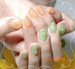 ネイル 林 珠里のネイルデザイン