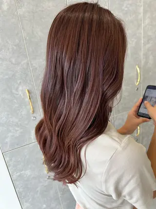 ロング 中嶋 彩乃のヘアスタイル