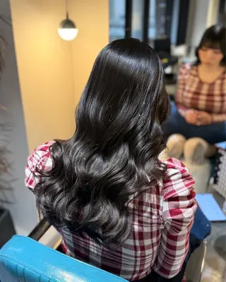 ロング ヘアアレンジ 髪質改善/美髪/矯正 ヘアアレンジ/西梅田のヘアスタイル