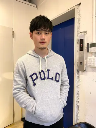 ショート パーマ メンズ おしゃれパーマ メンズ特化/みーまんのヘアスタイル