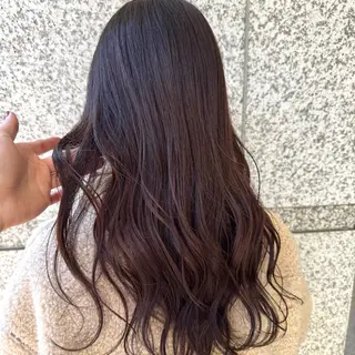 ロング カラー ヘアアレンジ ブリーチなしカラー /ベージュ/安形翔のヘアスタイル