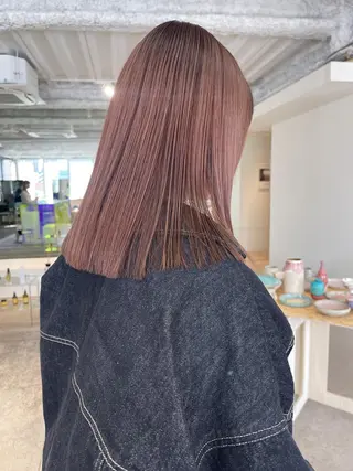 ミディアム oma　袮次金 鈴香のヘアスタイル