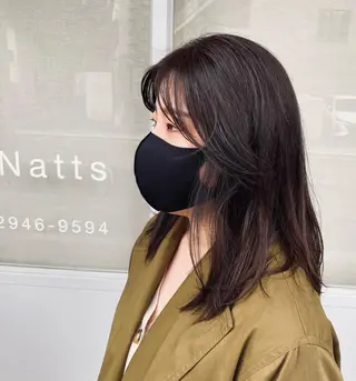 ロング カラー RECORD所属・RECORD sakuraのヘアスタイル