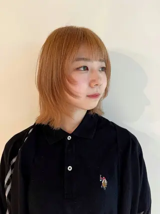 ショート ボブウルフ／ボブ Satsuki【名駅のヘアスタイル
