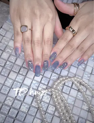 ミディアム めぐみのネイルサロン 惠のネイルデザイン