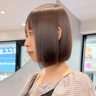 ミディアム 髪質改善縮毛矯正 リピートNo.1米倉のヘアスタイル