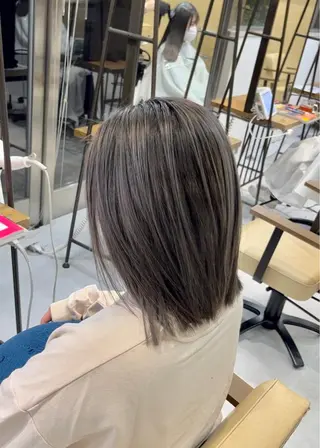 ミディアム メンズバレイヤージュ 斉藤春のヘアスタイル