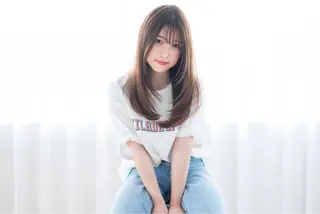 ロング カラー フリーランス【Chill-hus】所属・小野 和摩のヘアスタイル