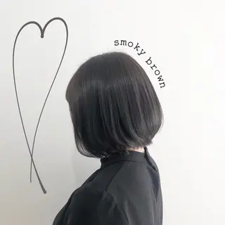 ショート カラー お洒落パーマ/ 艶カラー/michiのヘアスタイル