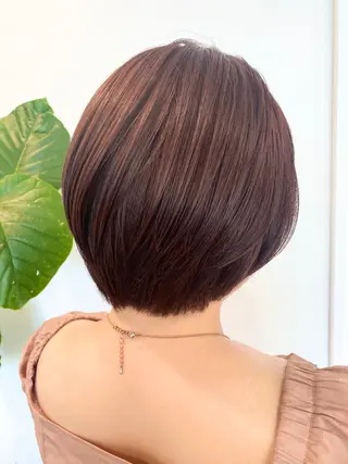 ショート カラー JIL BLAN所属・JIL BLAN NAOのヘアスタイル