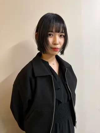 ショート ハイトーン レイヤー🎀meiのヘアスタイル