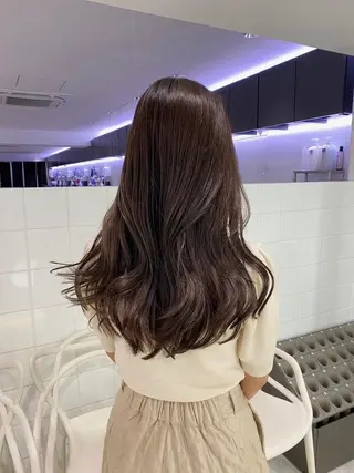 カラー 💕愛され透明感ヘア 💕横浜UNITEDのヘアスタイル